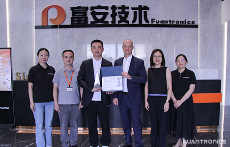 Congratulating Fuan Electronics for Honored with the Excellent Partner Award by VDE !