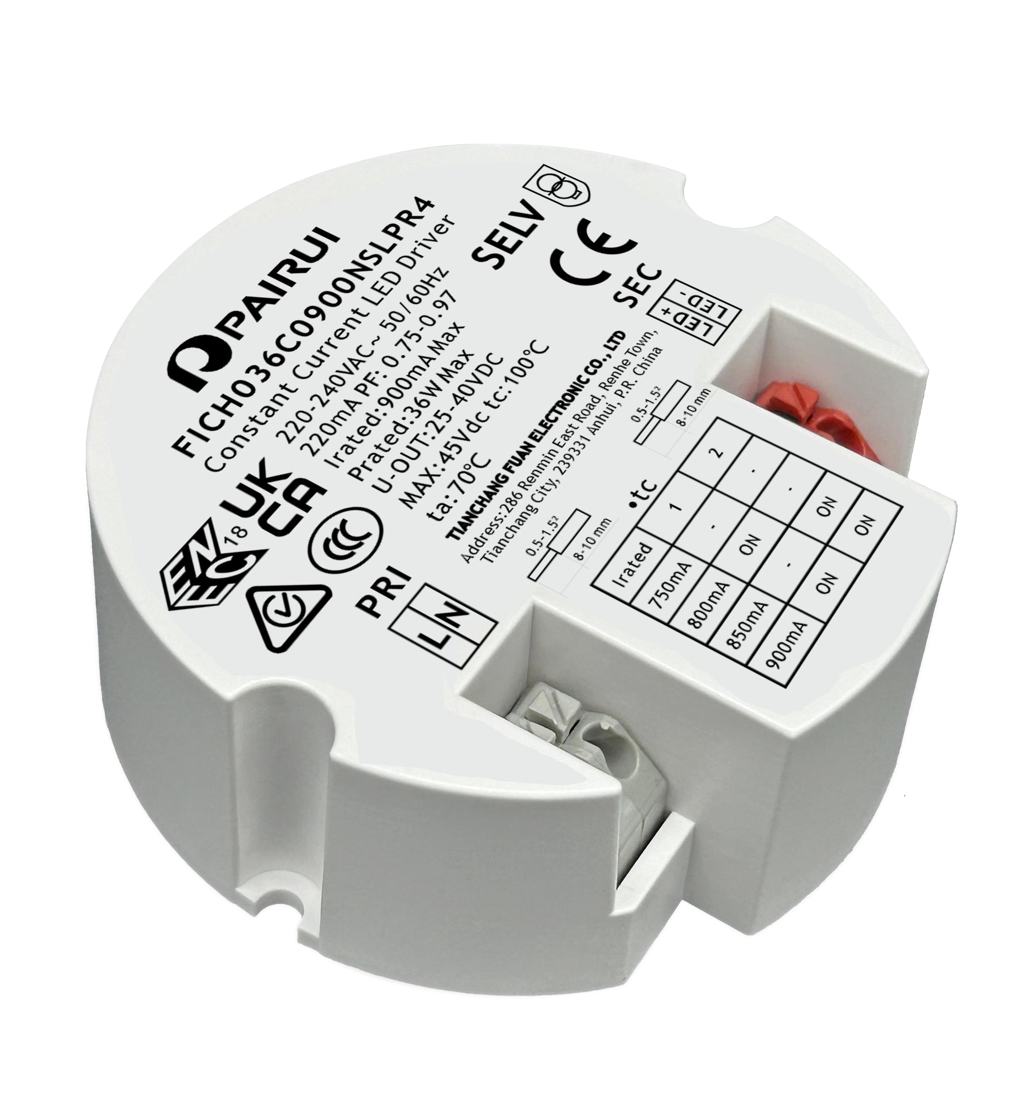 LED Power Supply-LED Drivers_FICH_FICH036C0900NSLPR4
