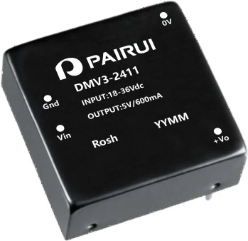 DC-DC-DC-DC Converter DIP_DMV Series_DMV3-1224 DC-DC-DC-DC Converter DIP_DMV Series_DMV3-1224