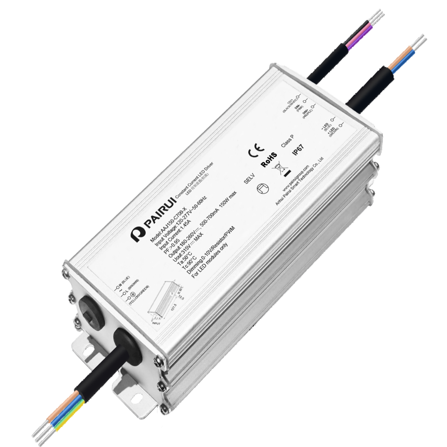 LED Power Supply-LED Drivers_AAJ_AAJ150-C750-X